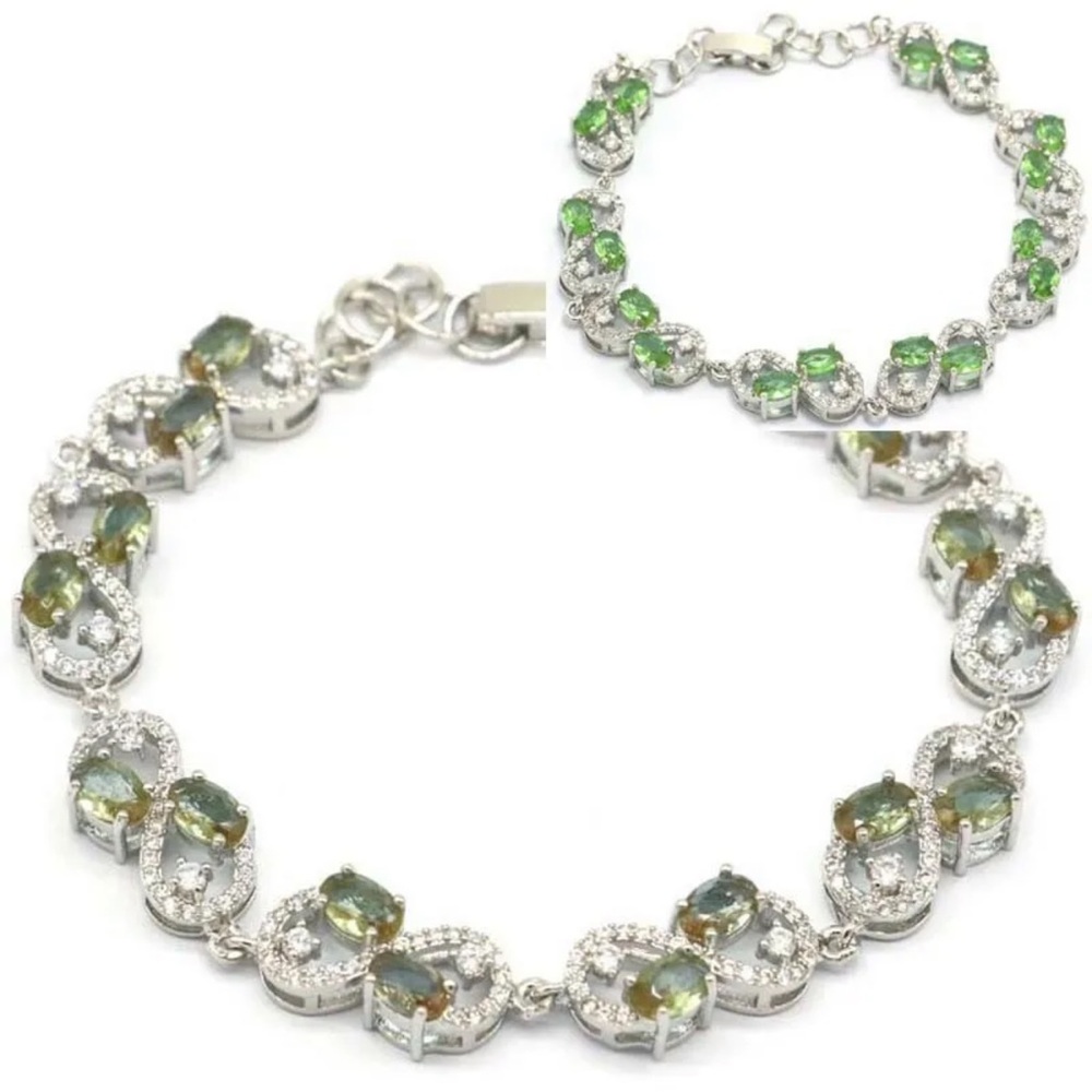 Luxury Alexandrite Bracelet (925 silver)